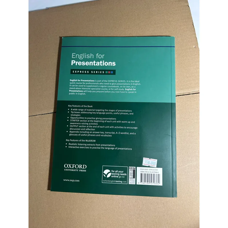 English for presentations Marion Grussendorf 557987