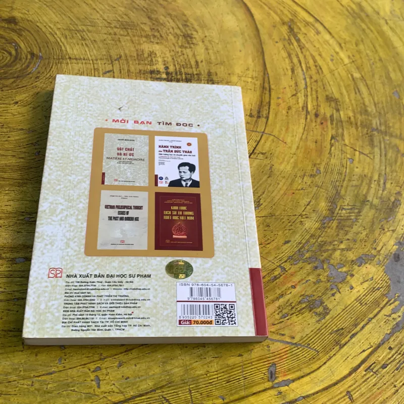 Ý THỨC LUẬN - HENRI BERGSON 747615