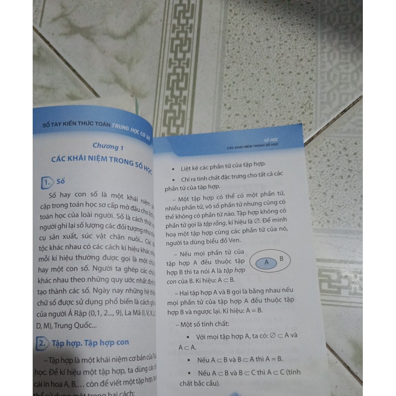 Combo 2q Sổ tay kiến thức Toán THCS và Sổ tay kiến thức Toán THPT 179938