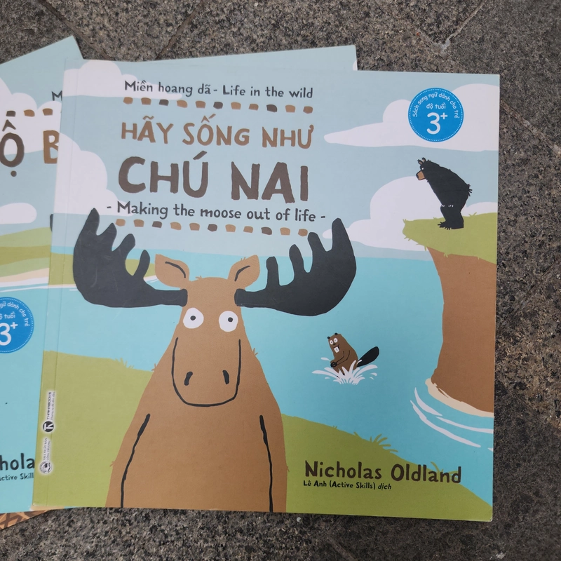 Combo 6 quyển truyện song ngữ Miền hoang dã của Nicholas Oldland mới 95% 534392