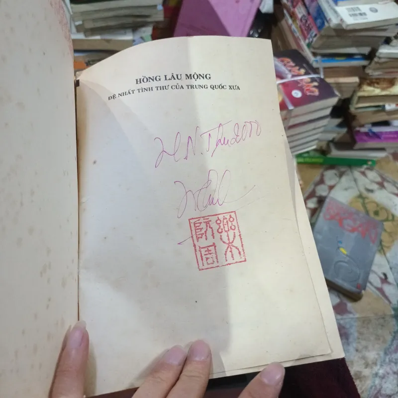Hồng Lâu Mộng Đệ Nhất Tình Thư Của Trung Quốc Xưa- Phan Kỳ Nam Biên Soạn 787743