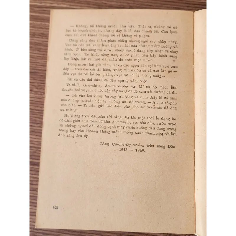 Tiểu thuyết LÀNG NỔI (Giải thưởng Stalin 1951) 776258