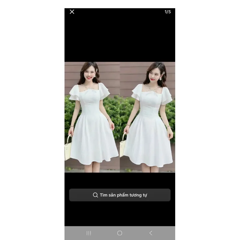 Váy zamy chất sơmi 1036684