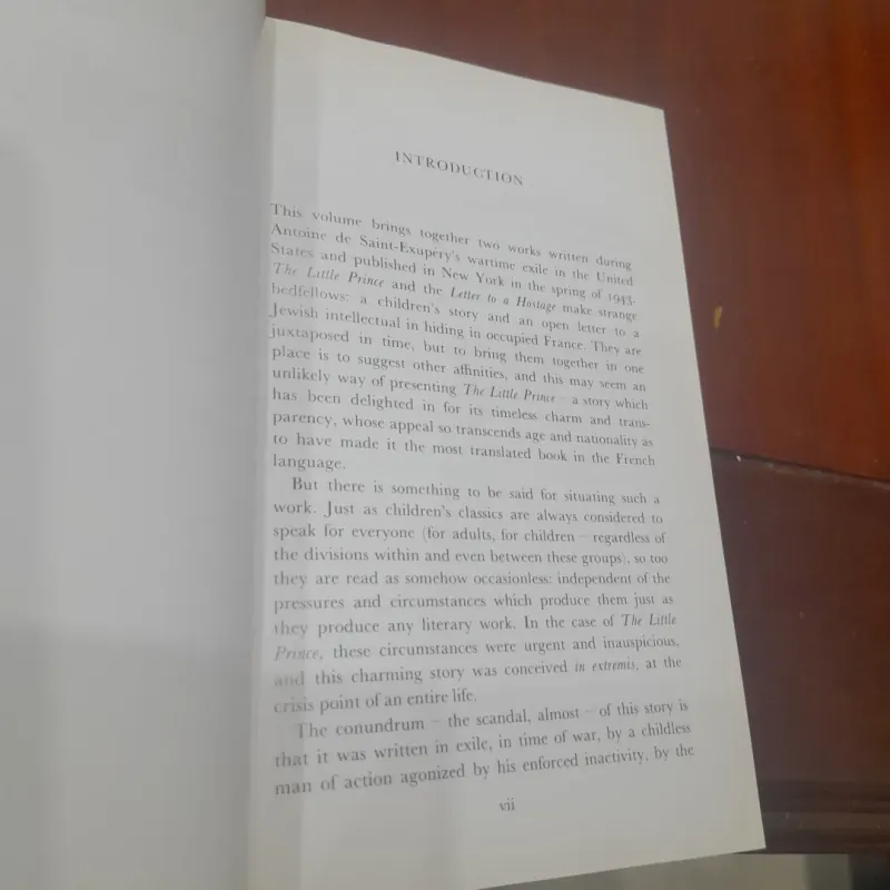 Antoine de Saint Exuppéry - THE LITTLE PRINCE 747511