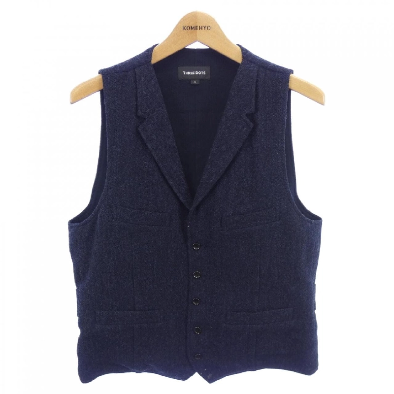 THREE DOTS BQ001MY Áo gile - Hàng hiệu Authentic 899095