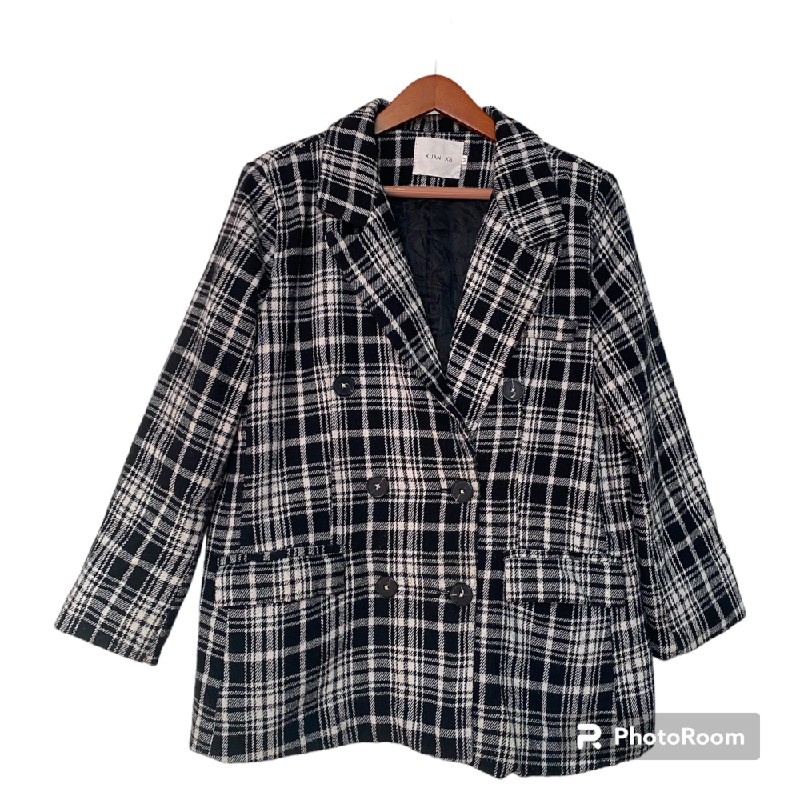 Blazer 2hand vải dạ 2 lớp 21752