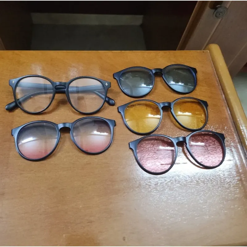 Bộ 2 kính mát không độ unisex  717767