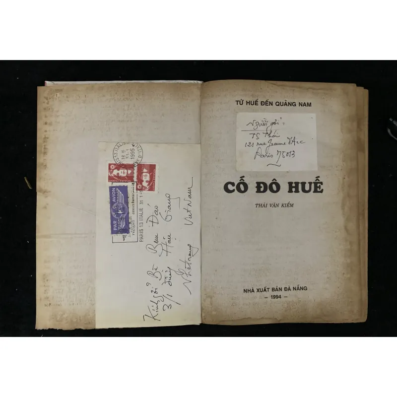 Cố đô Huế- Thái Văn Kiểm- chữ ký  1024447