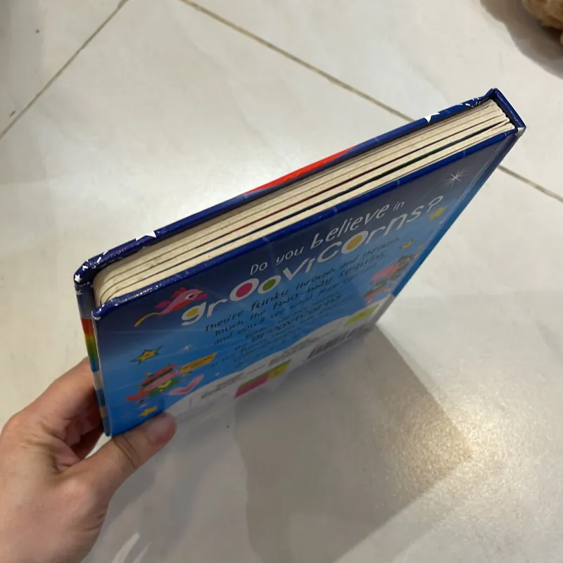 NGOẠI VĂN tiếng anh trẻ em: Do you believe in Groovicorns ? With two-way sequins 1027552