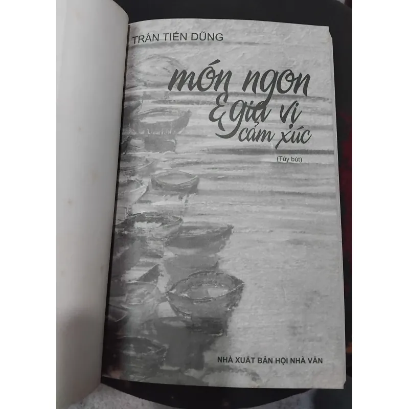 Món ngon và gia vị cảm xúc tùy bút của Tràn Tiến Dũng  990546