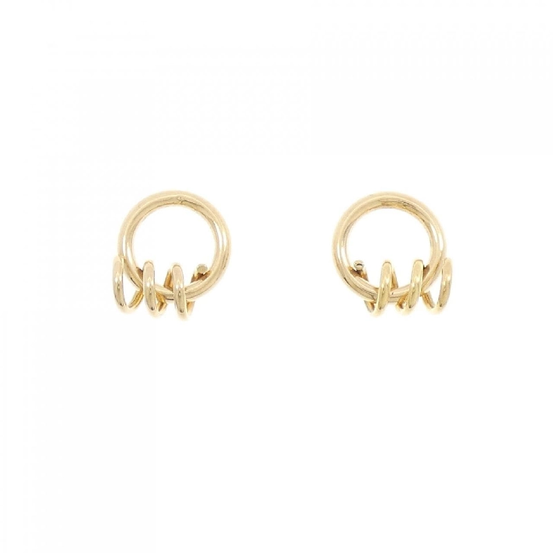 K18YG Bông tai - Hàng hiệu Authentic 868473