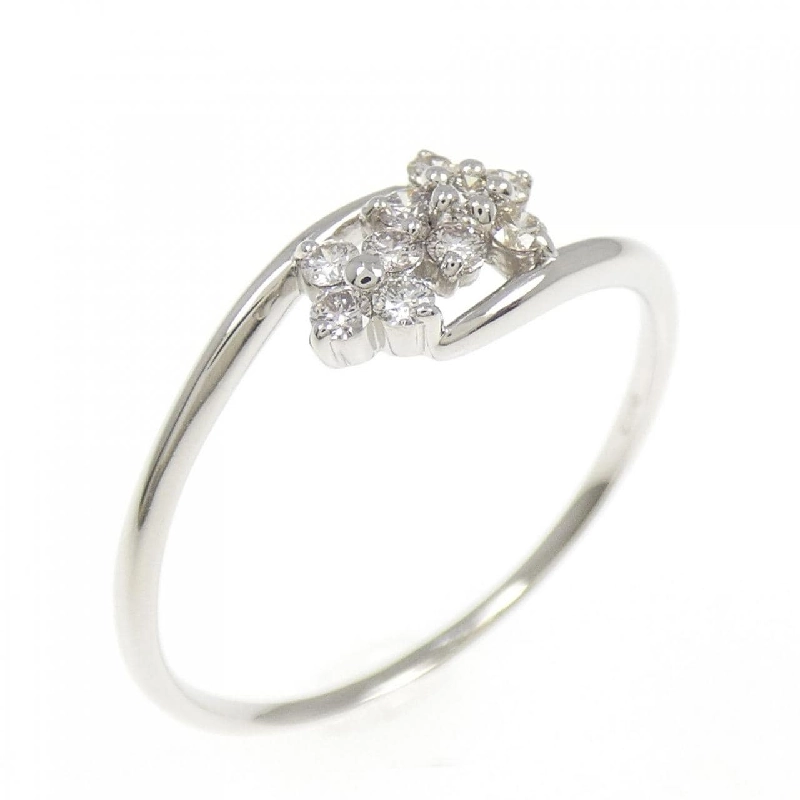 Nhẫn kim cương hoa PT950 0.20CT 666292