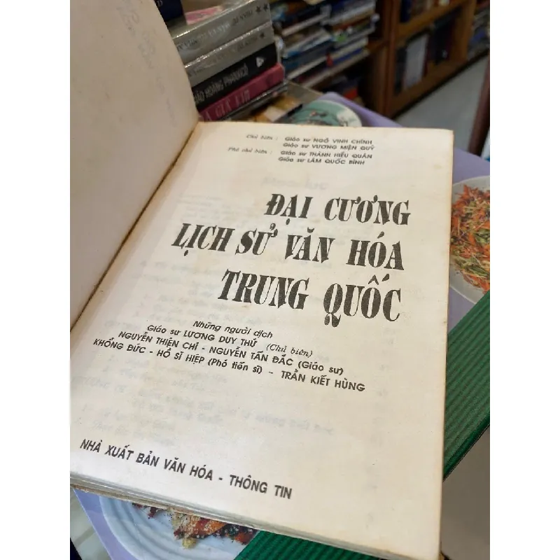 Đại cương lịch sử văn hoá Trung Quốc - Ngô Vinh Chính, Vương Miện Quý chủ biên 594639
