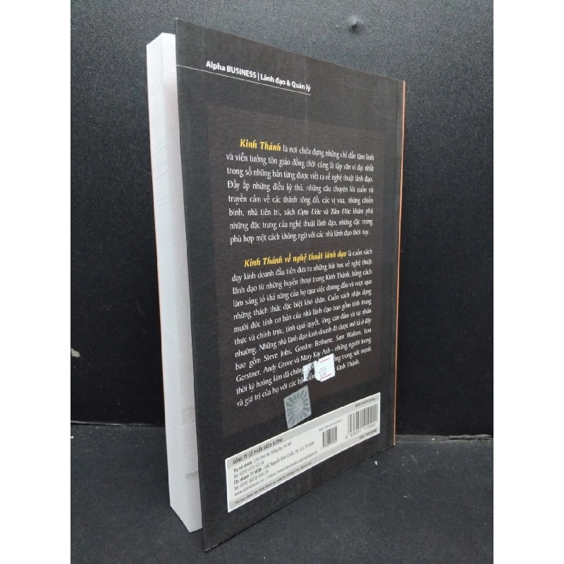 Kinh thánh về nghệ thuật lãnh đạo mới 90% bẩn nhẹ 2018 HCM1008 Lorin Woolfe QUẢN TRỊ 916608