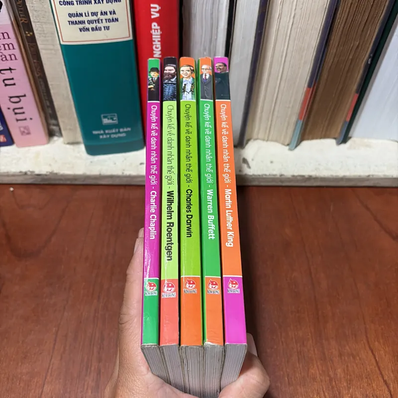 II Truyện Tranh: Chuyện Kể Về Danh Nhân Thế Giới - 5 Quyển 732131