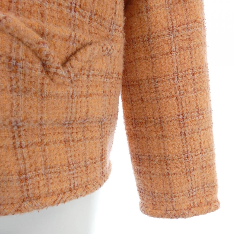 Áo khoác không cổ CHANEL - Hàng hiệu Authentic 633573