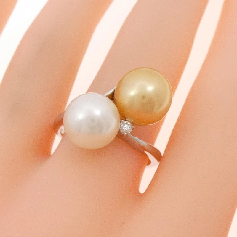 Nhẫn ngọc trai trắng PT900 - Hàng hiệu Authentic 848446