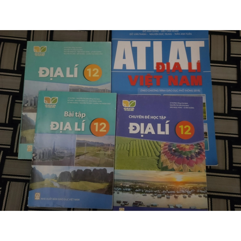 Combo 4 quyển địa lý 12 chương trình kết nối tri thức với cuộc sống  540884