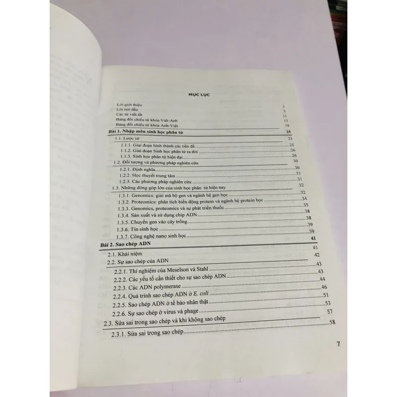 SINH HỌC PHÂN TỬ  699305