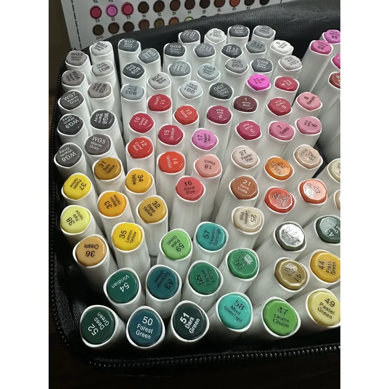 Bút marker hai đầu Ginflash 168 màu 717588