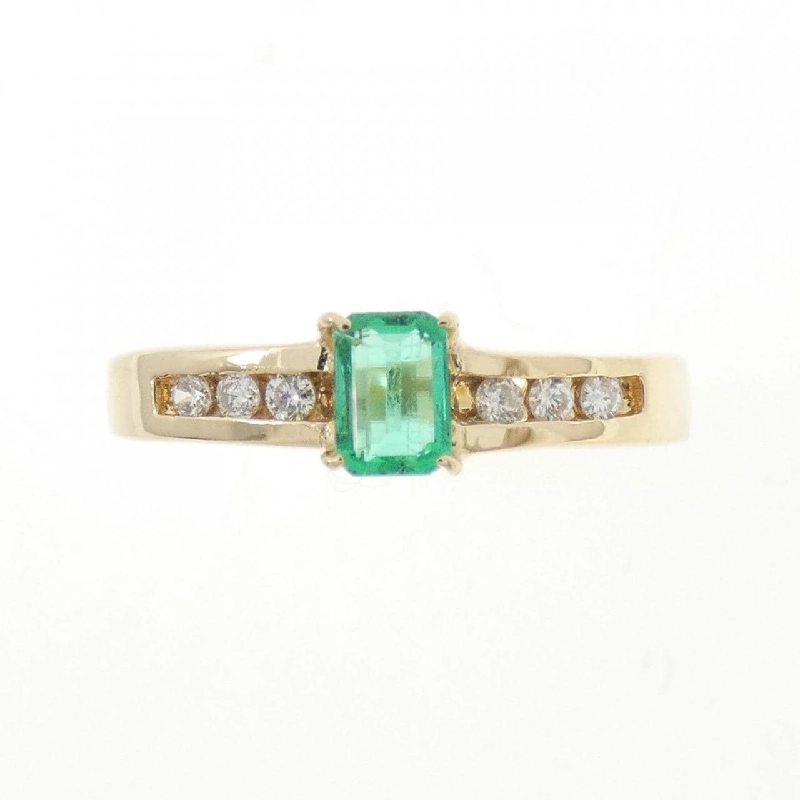 Nhẫn Emerald K18YG 0.19CT - Hàng hiệu Chính hãng 853620