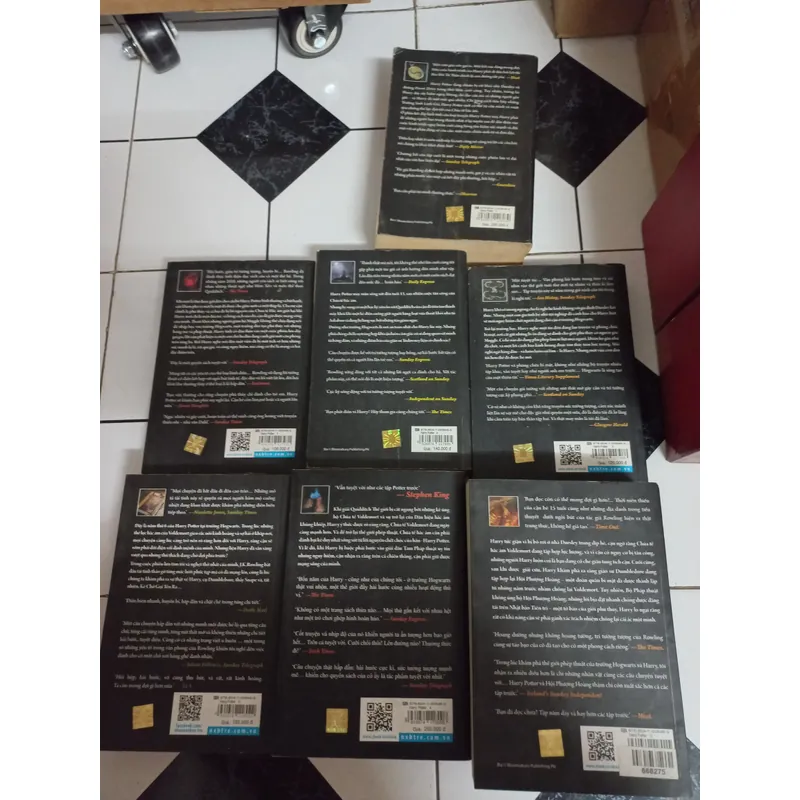 Harry potter bìa đen 10315