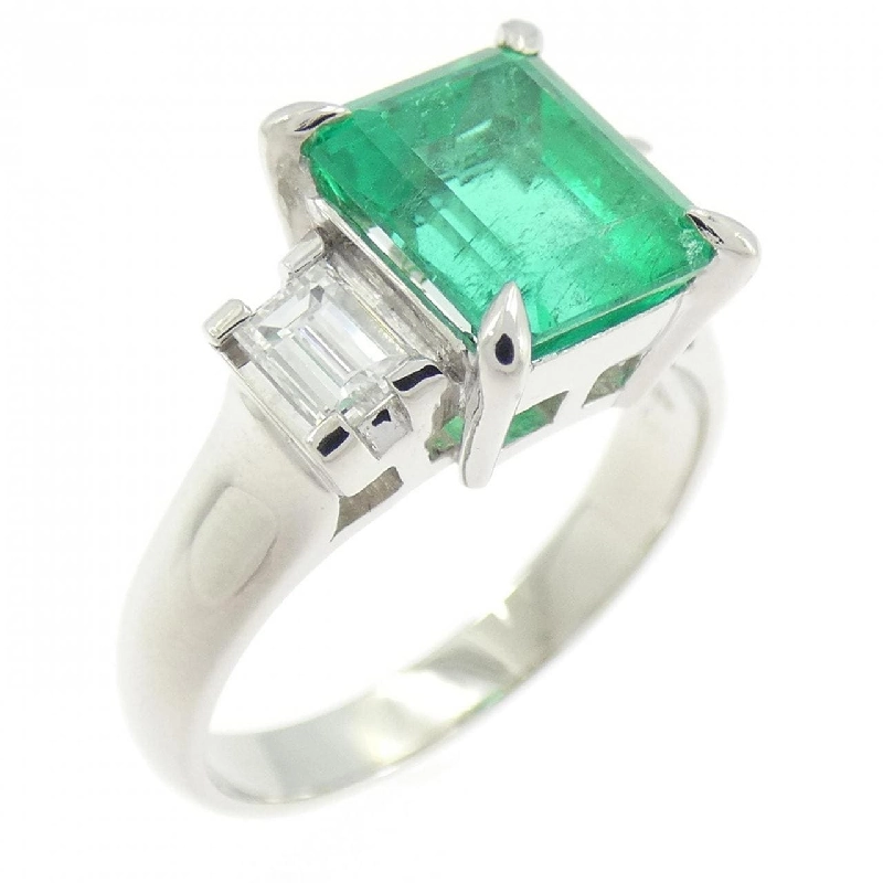 Nhẫn Emerald PT900 2.01CT xuất xứ Colombia 667736