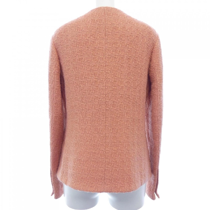 【Mã giảm giá】Áo khoác không cổ CHANEL 640077