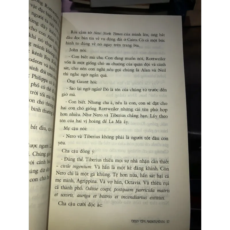 Hậu duệ thần đèn - tập 1 - truy tìm Akhenaten 1031193