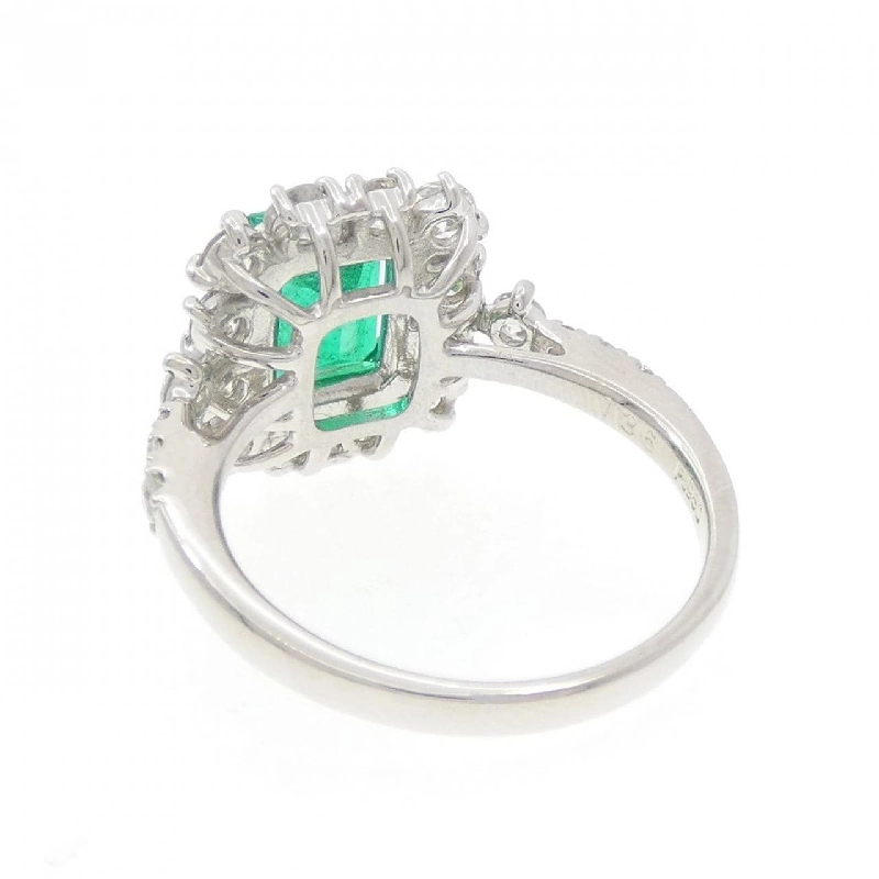 Nhẫn ngọc lục bảo PT950 1.36CT xuất xứ Colombia 668005