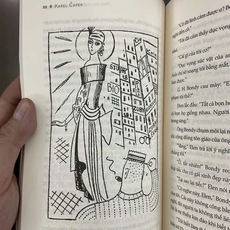 [KHOA HỌC VIỄN TƯỞNG] Nhà máy chế tạo siêu nhiên - Karel Capek 699322