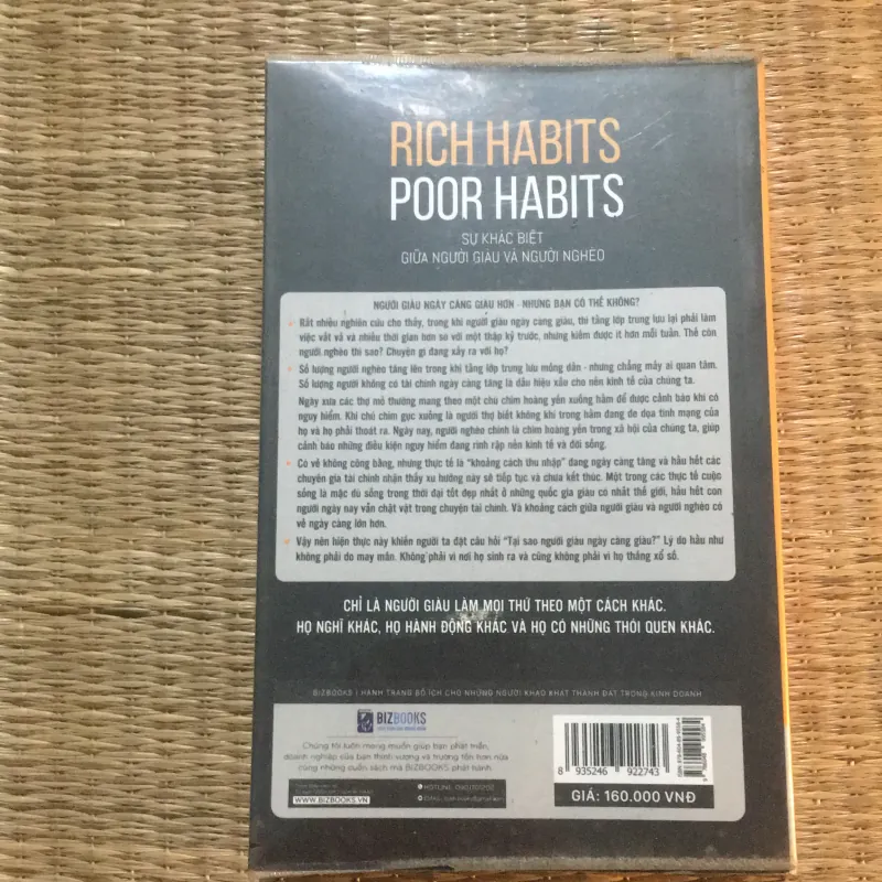 Rich Habits Poor Habits 753403