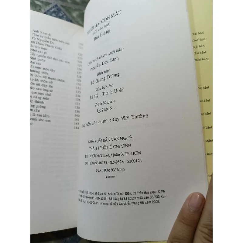 Mười hai con mắt ( Di cảo thơ ) I - Bùi Giáng 1000197