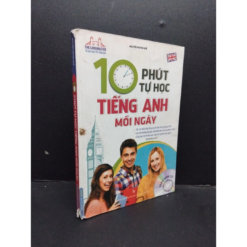 10 Phút tự học tiếng Anh mỗi ngày mới 70% ố bẩn nhẹ rách gáy mất trang 2018 HCM1008 Nguyễn Thị Thu Huệ HỌC NGOẠI NGỮ 916334