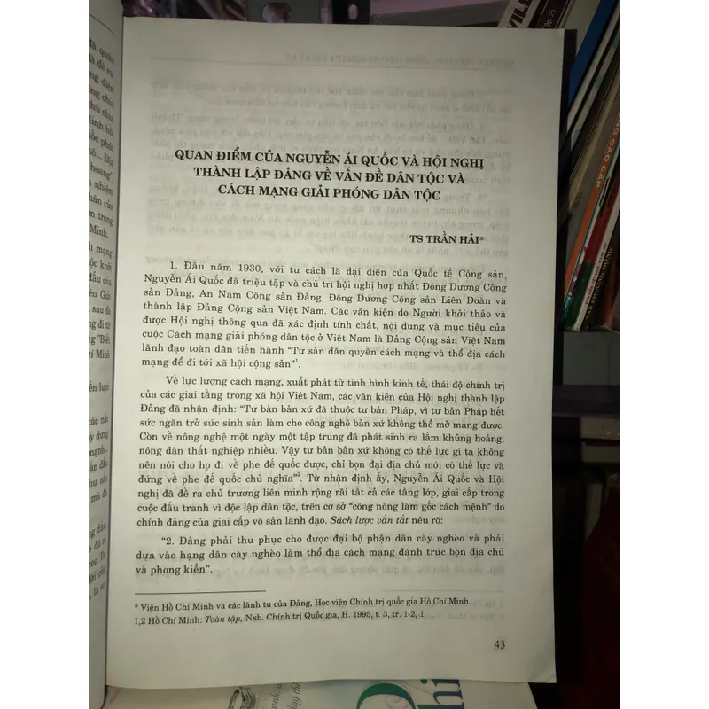 Việt Nam trên con đường lớn bản hùng ca thế kỷ XX - PGS,TS. Triệu Quang Tiến 717558