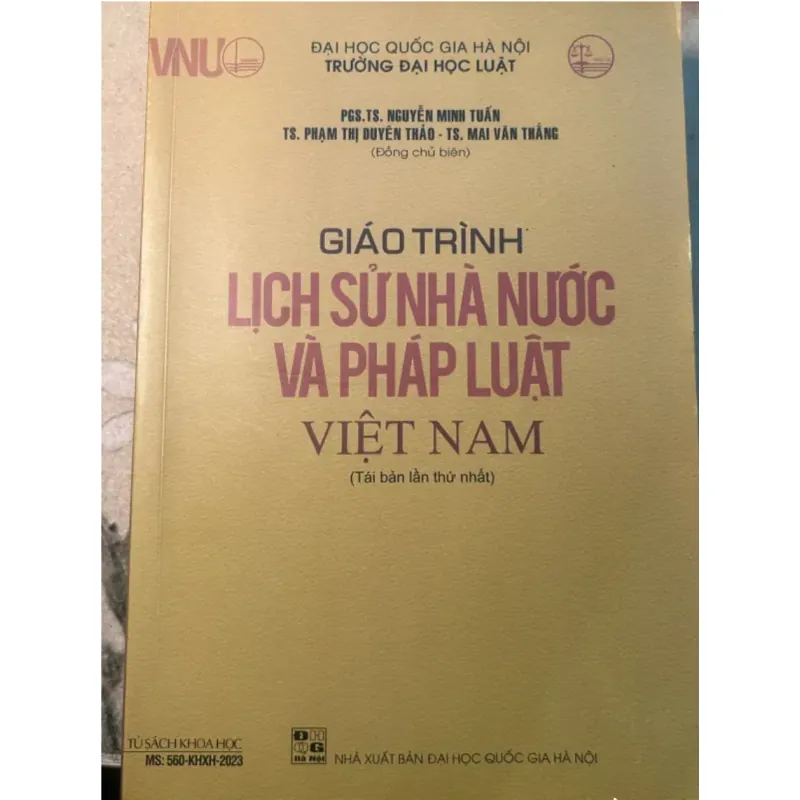 Giáo trình Lịch sử nhà nước và pháp luật Việt Nam 953164