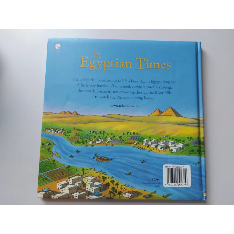 Sách thiếu nhi In Egyptian Times của Kate Davies và Alfredo Belli mới 711976