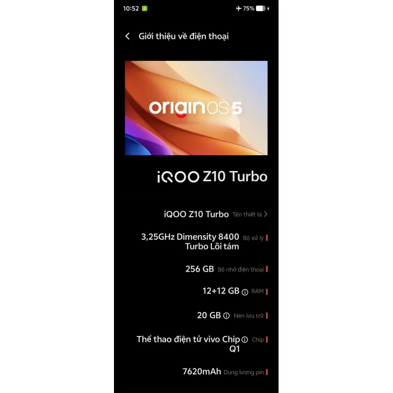 Vivo iqoo z10 turbo 12/256 757633