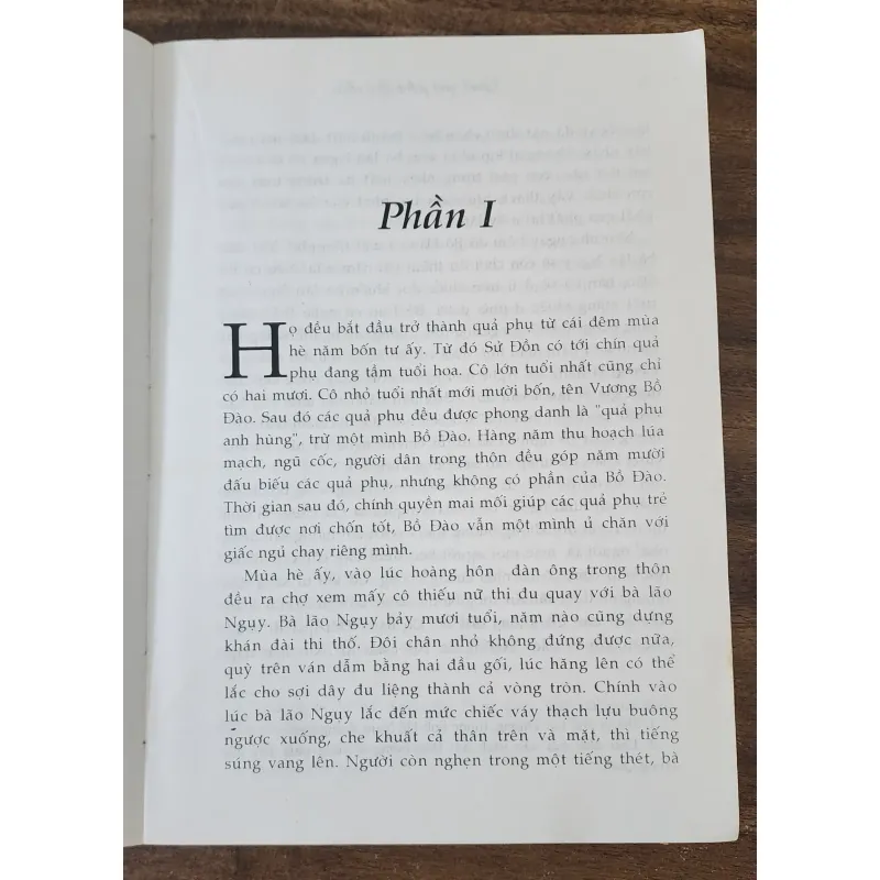 Tiểu thuyết Trung Quốc: NGƯỜI QUẢ PHỤ THỨ CHÍN (Nghiêm Ca Cầm) 754588