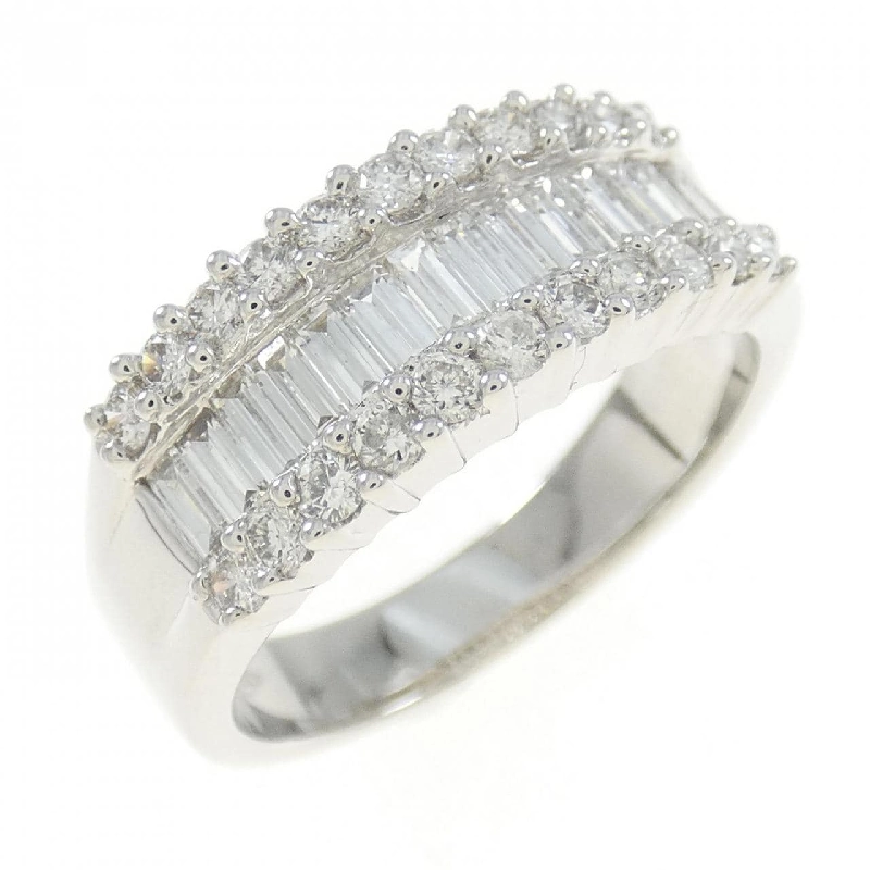 Nhẫn kim cương 750WG 0.95CT 672780