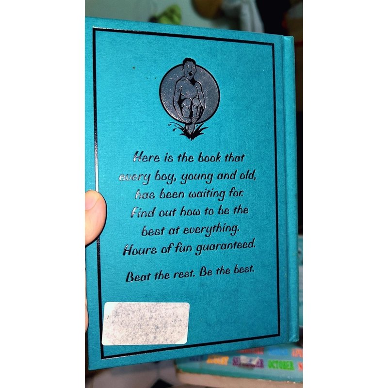 Ngoại văn cẩm nang cho bé trai - The boys' book - bìa cứng mới 495437