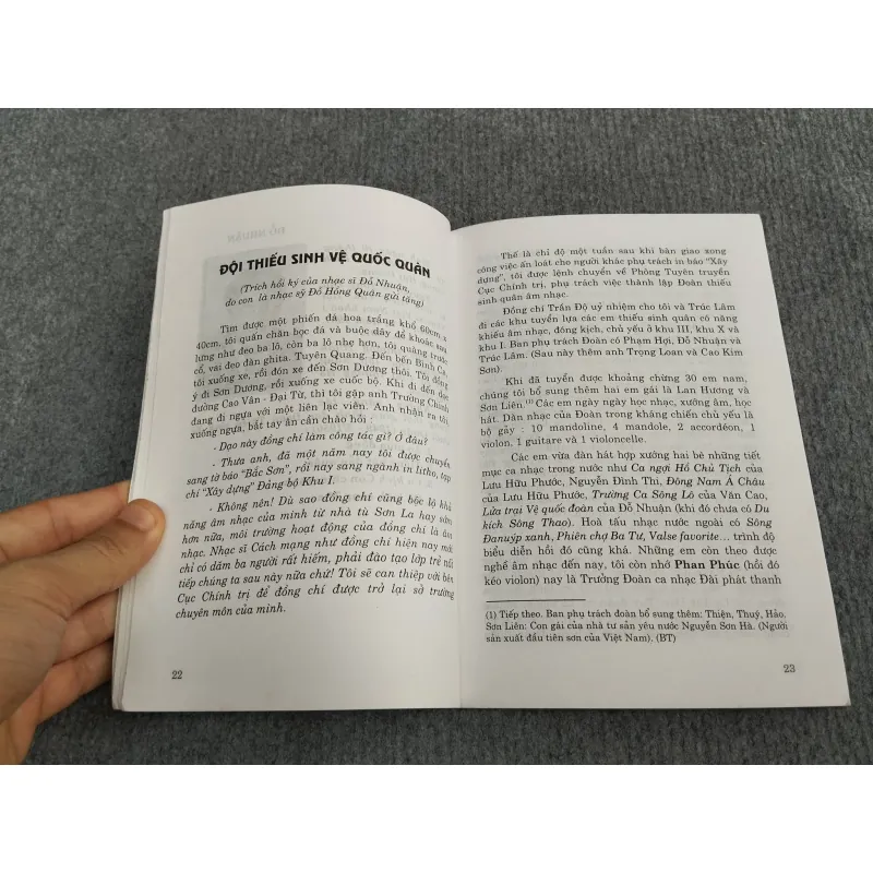 NHỮNG KỶ NIỆM VỀ ĐỘI THIẾU SINH VỆ QUỐC QUÂN 1949 - 1950 993168