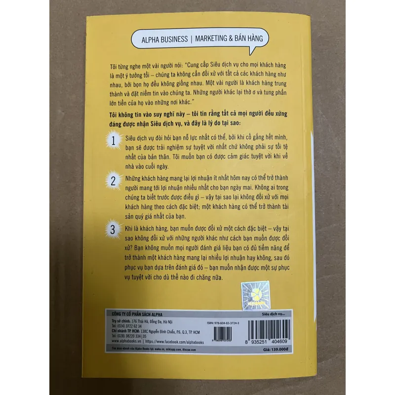 Siêu Dịch Vụ, Siêu Lợi Nhuận 1025417