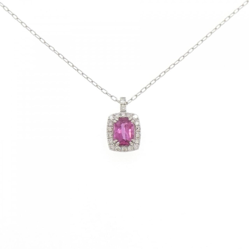 Dây chuyền ruby PT900/PT850 0.59CT - Hàng hiệu Chính hãng 860368