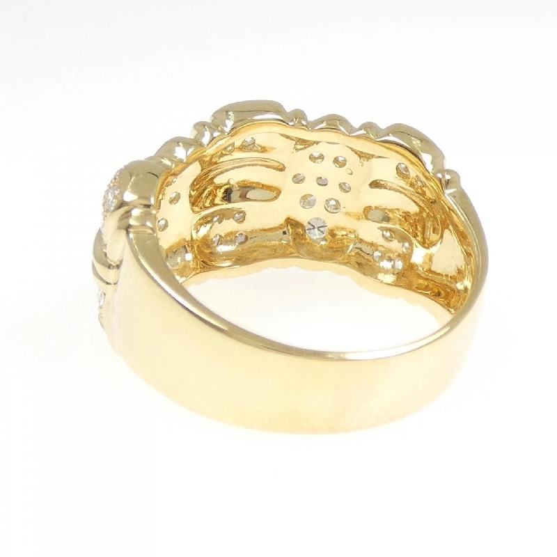 Nhẫn kim cương K18YG 0.84CT 666067