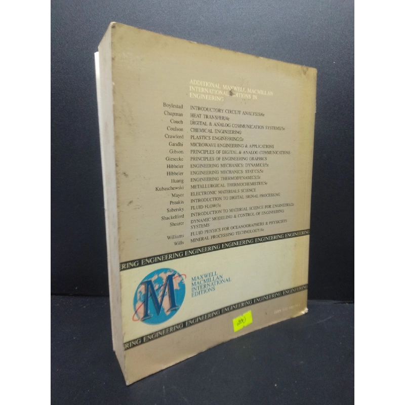 Engineering Economy Eighth Edition Degarm - Sullivan - Bontadelli mới 70% ố vàng có mộc HCM0805 ngoại văn 914249