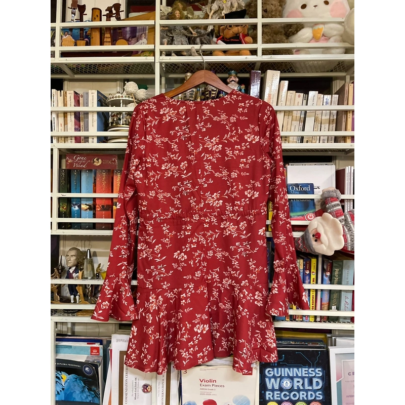 Đầm bông đỏ, Size S 521304