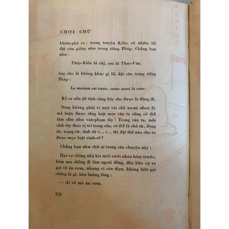 CHƠI CHỮ - LÃNG NHÂN 1046928