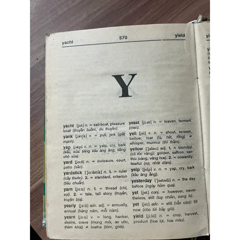Từ điển Anh Việt: Đồng nghĩa, phản nghĩa - Trần Văn Điền 601992