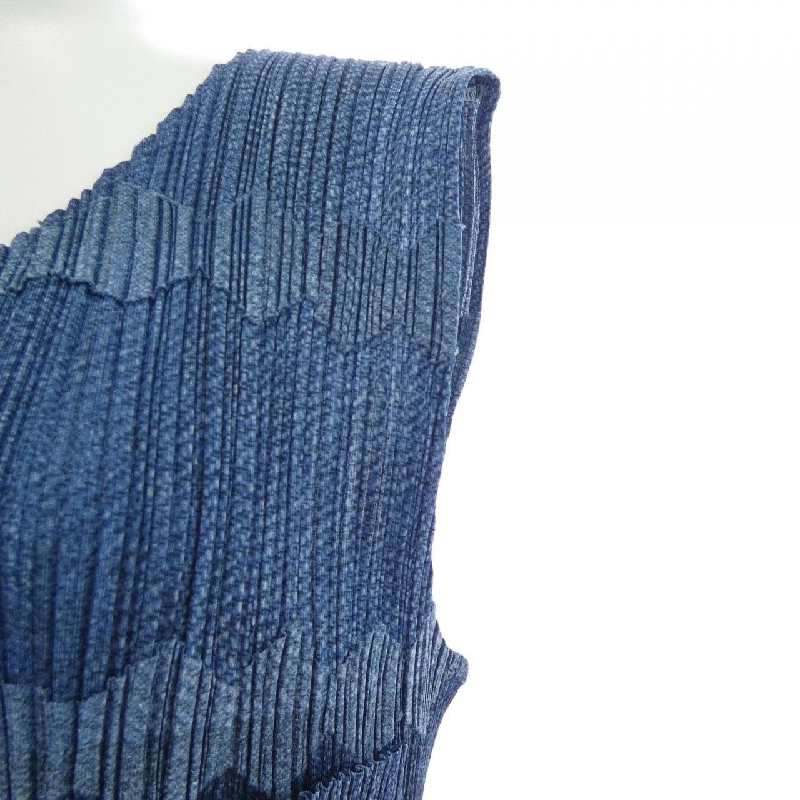 Pleats Please 2001 In Hình In Denim PP12-JH521 Đầm - Hàng hiệu Chính hãng 815301